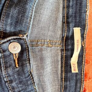 Levi's Dark Blue Denim Jeans 711 Skinny
